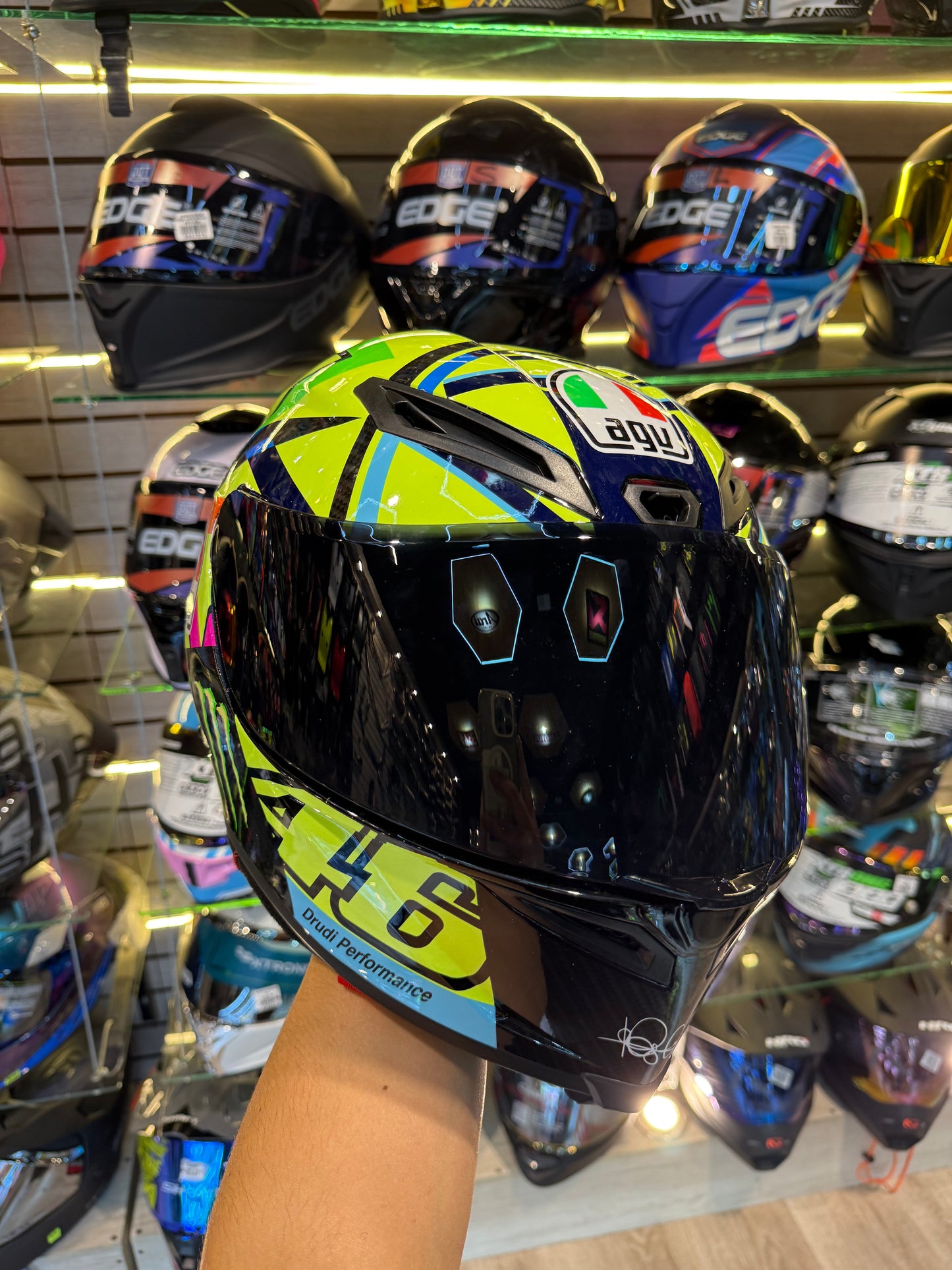 CASCO AGV PISTA RPL SOLELUNA 2017