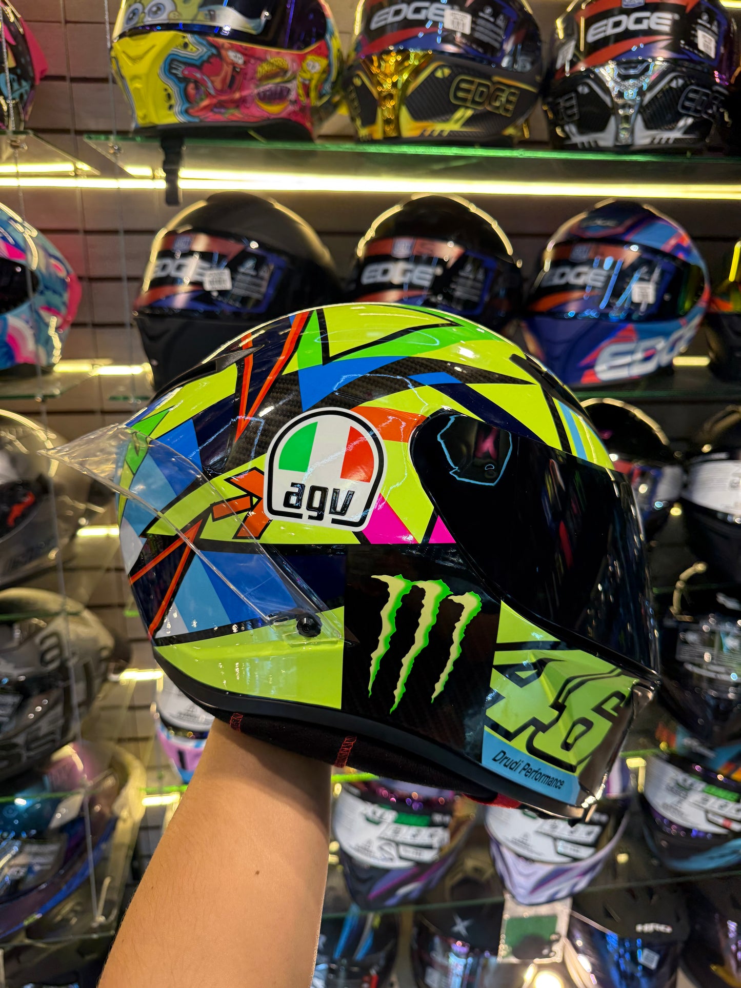 CASCO AGV PISTA RPL SOLELUNA 2017