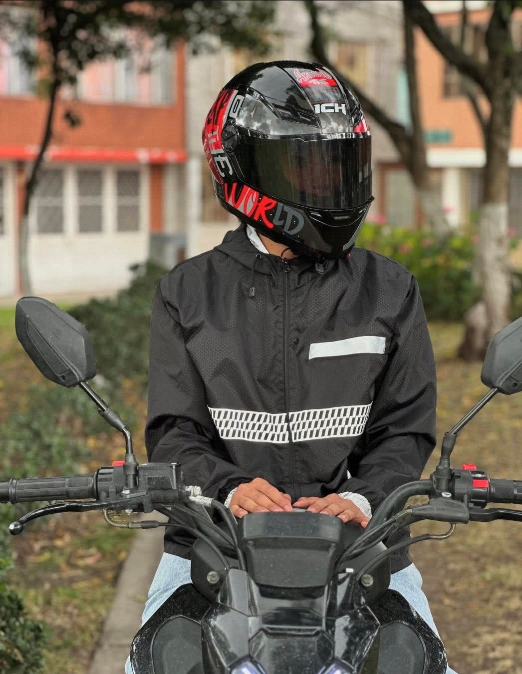 CHAQUETA IMPERMEBALE - REFLECTIVA DOBLE FAZ