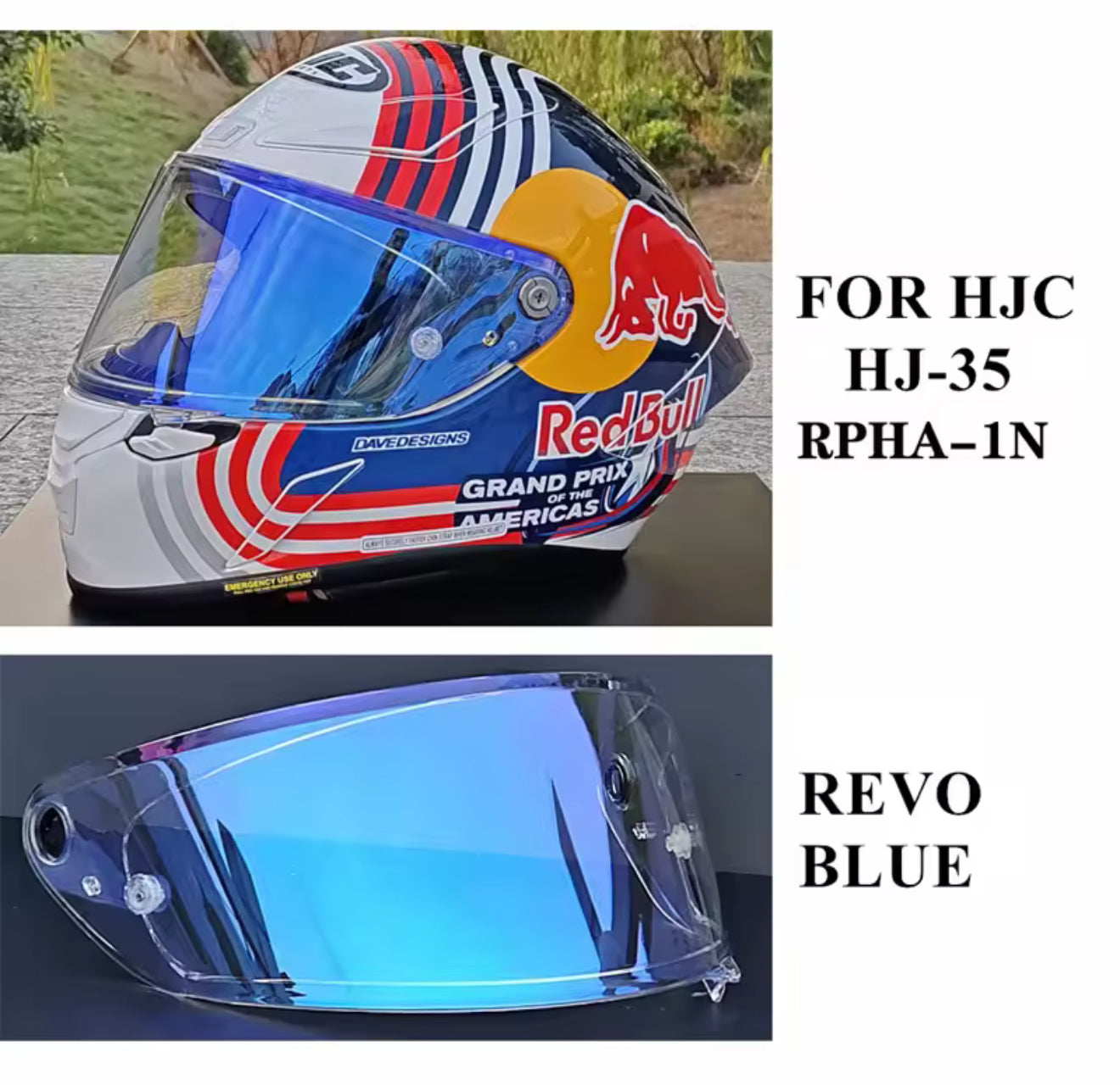VISOR HJC 1N