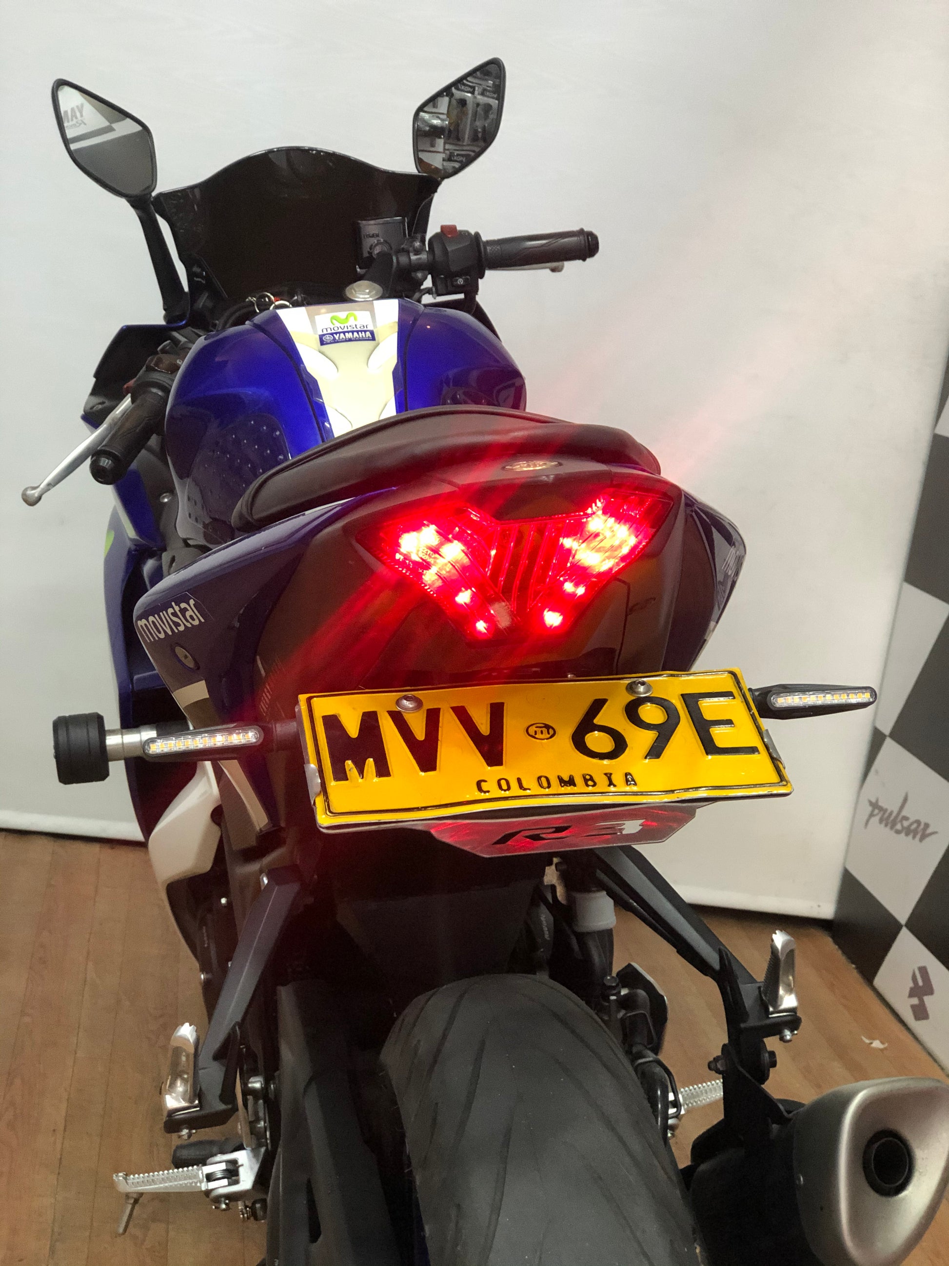 2016 Yamaha R3 Rear Fender KIT FENDER ELIMINATOR YAMAHA R3 – VIRTUALED
