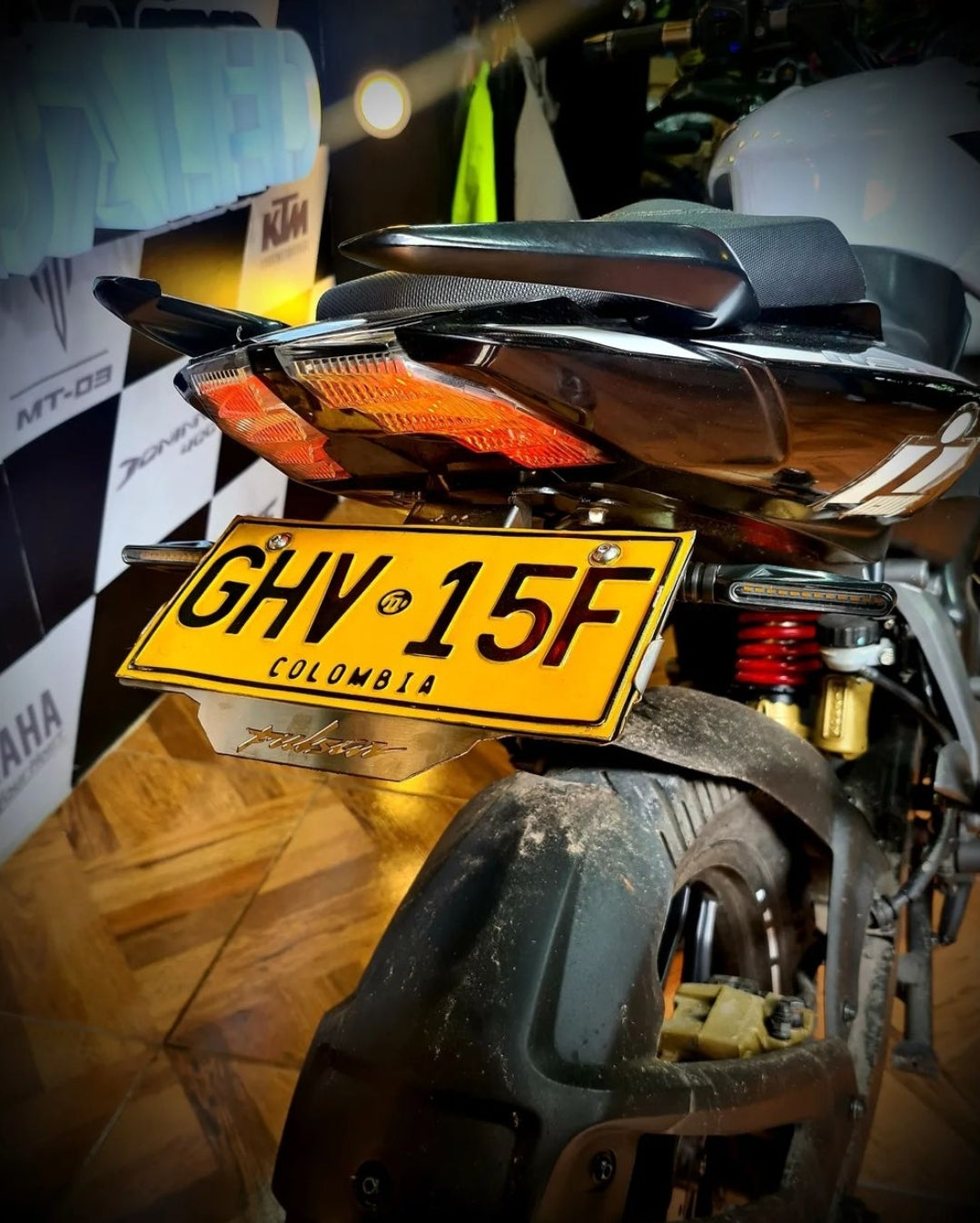 PROTECTOR DE PLACA PULSAR NS 200 - 160